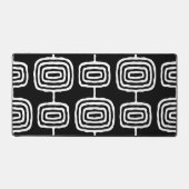 Mid Century Modern Abstract Patroon Bureaumat (Voorkant)