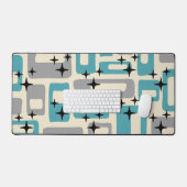 Mid Century Modern Abstract Patroon Bureaumat (Keyboard & Muis)