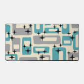 Mid Century Modern Abstract Patroon Bureaumat (Voorkant)