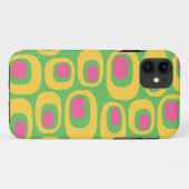 Mid-Century modern Abstract patroon Case-Mate iPhone Case (Achterkant (horizontaal))