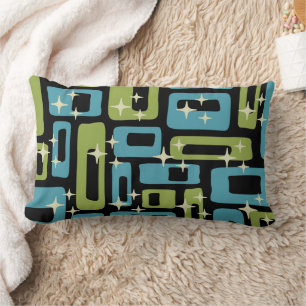Mid Century Modern Abstract Patroon Kussen