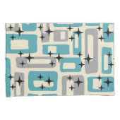 Mid Century Modern Abstract Patroon Kussensloop (Voorkant-Rechts)