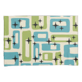 Mid Century Modern Abstract Patroon Kussensloop (Voorkant-Rechts)