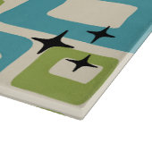 Mid Century Modern Abstract Patroon Snijplank (Hoek)