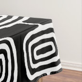 Mid Century Modern Abstract Patroon Tafelkleed (Voorbeeld)