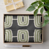 Mid Century Modern Abstract Patroon Tissuepapier (Geschenk)