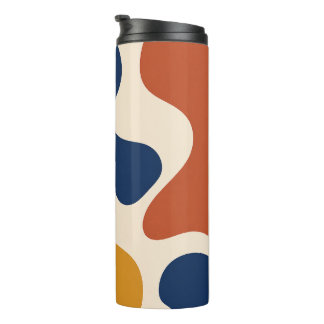 Mid-Century Modern Abstracte Organische Vormen Vie Thermosbeker