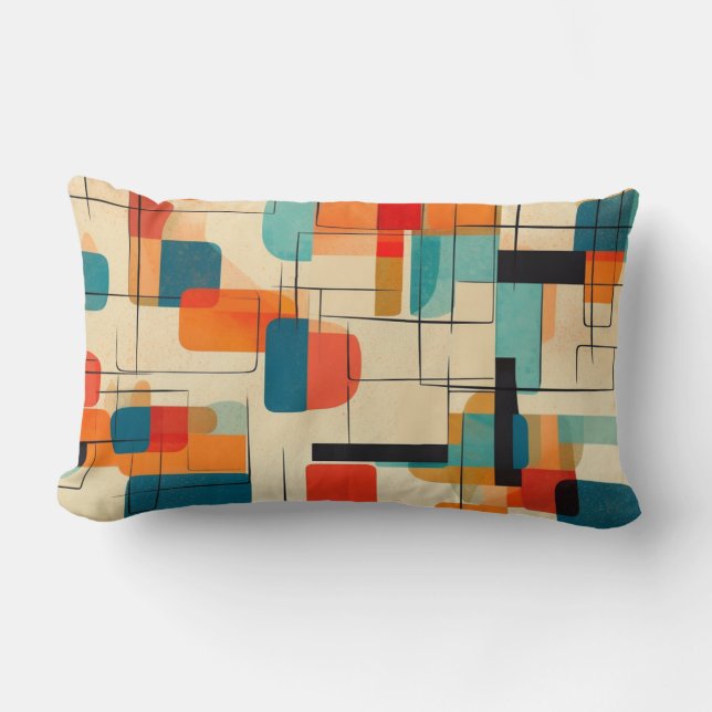 Mid-Century Modern accentkussen Kussen (Voorkant)