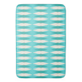 Mid Century Modern Argyle Bath Mat (Voorkant Verticaal)