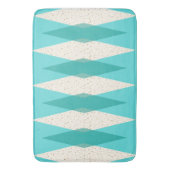 Mid Century Modern Argyle Bath Mat (Voorkant Verticaal)