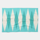 Mid Century Modern Argyle Kitchen Towel Theedoek (Horizontaal)