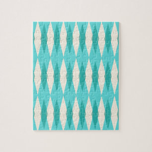 Mid Century Modern Argyle Puzzle Legpuzzel