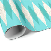 Mid Century Modern Argyle Wrapping Paper Cadeaupapier (Rol Hoek)