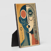 Mid Century Modern Art Abstract non-conforming Fotoplaat (Zijkant)