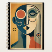 Mid Century Modern Art Abstract non-conforming Planner (Voorkant)