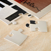 Mid Century Modern Art Beatnik Poet Legpuzzel (Zijkant)