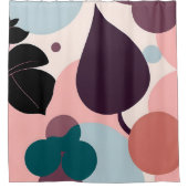 Mid-Century Modern Art Douchegordijn - Verhoog je (Voorkant)