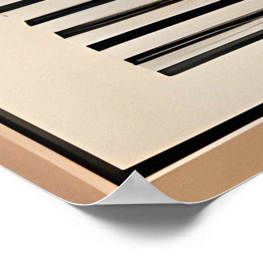 Mid Century Modern Art He Follows The Sun Poster (Hoek)