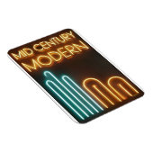Mid Century Modern Art Neon Sign Design Magneet (Rechterzijde)
