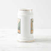 Mid Century Modern Art Shamrock Martini Sláinte! Bierpul (Center)