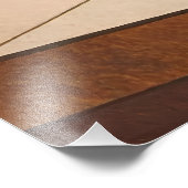 Mid Century Modern Art Shamrock Martini Sláinte!  Foto Afdruk (Hoek)