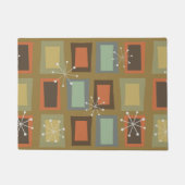 Mid Century Modern Art "Wonky Doors" Deurmat (Voorkant)