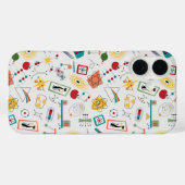 Mid Century Modern Atomic Age STEM-fysica Scatter Case-Mate iPhone Case (Achterkant (horizontaal))