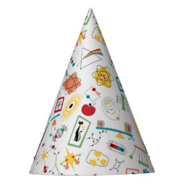 Mid Century Modern Atomic Age STEM-fysica Scatter Feesthoedjes