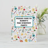 Mid Century Modern Atomic Age STEM-fysica Scatter Kaart (Staand voorkant)