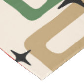 Mid Century Modern Atomic Christmas Tafelkleed (Gekanteld)