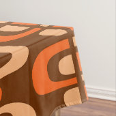 Mid-Century Modern Atomic Rits Patroon Tafelkleed (Voorbeeld)