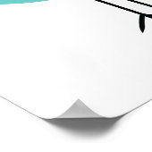 Mid-Century Modern Baby Chick Nursery Art Poster (Hoek)