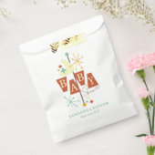 Mid-Century Modern Baby shower voorkeurstas Bedankzakje (Gezegeld)