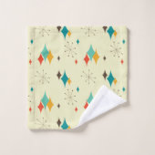 Mid-Century Modern Bathroom Towel Bad Handdoek (Wasdoekje)