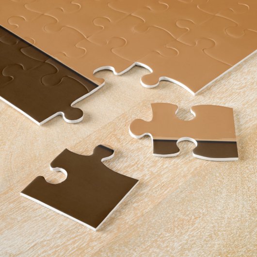 Mid Century Modern Black en White Cat Legpuzzel (Zijkant)