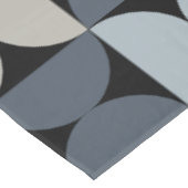 Mid-Century Modern blauw en grijs Tafelkleed (Gekanteld)