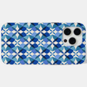 Mid-Century Modern Blue  Case-Mate iPhone Case (Achterkant (horizontaal))