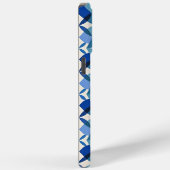 Mid-Century Modern Blue  Case-Mate iPhone Case (Achterkant / Rechts)