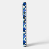 Mid-Century Modern Blue Case-Mate iPhone Case (Achterkant / Links)