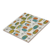 Mid-Century Modern Boomerang Pattern #9 ID1224 Tegeltje (Zijkant)