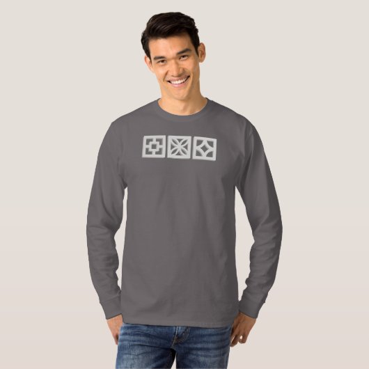 Mid Century Modern Breeze Blocks Shirt (Voorkant volledig)