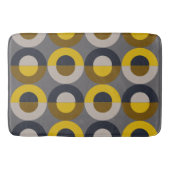 Mid-Century Modern Bronze Mustard Thunder Badmat (Voorkant)