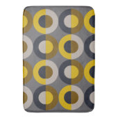 Mid-Century Modern Bronze Mustard Thunder Badmat (Voorkant Verticaal)