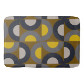 Mid-Century Modern Bronze Mustard Thunder Badmat (Voorkant)