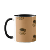 Mid Century Modern Bruin Gezellige Koffie Cup