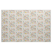Mid-Century Modern Bubbles en Sticks Fabric Stof (Fat Quarter)