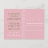 Mid Century Modern Cactus l Moving Announge Aankondigingskaart (Achterkant)