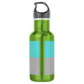 Mid Century Modern Cartoon House Waterfles Waterfles (Achterkant)