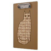 Mid-Century Modern Cat, Beige en Light Brown Klembord (Links)