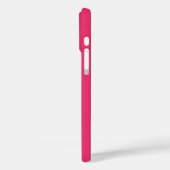 Mid-Century Modern Cat, Grijs / Grijs en Roze Case-Mate iPhone Case (Achterkant / Links)